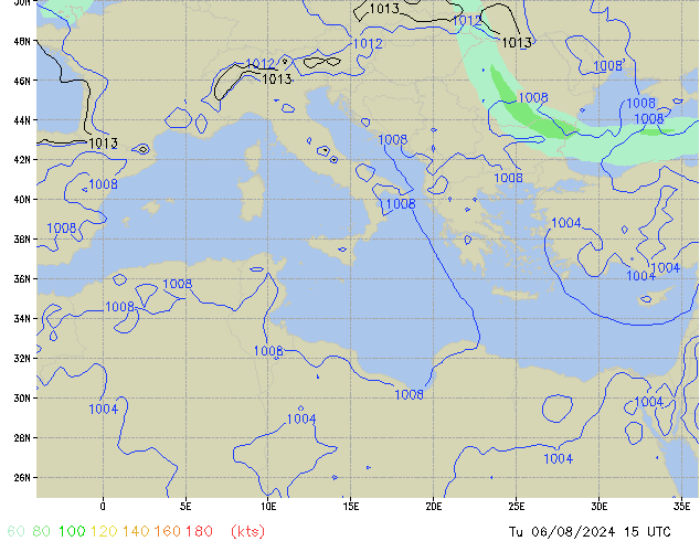 Tu 06.08.2024 15 UTC