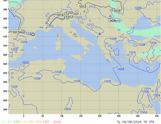 Tu 06.08.2024 15 UTC