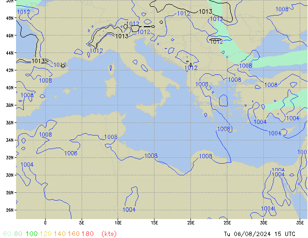 Tu 06.08.2024 15 UTC