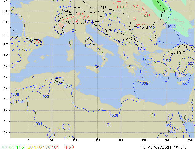 Tu 06.08.2024 18 UTC