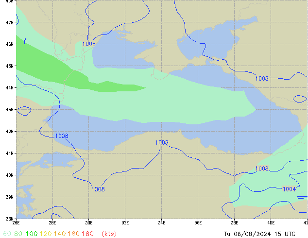 Tu 06.08.2024 15 UTC