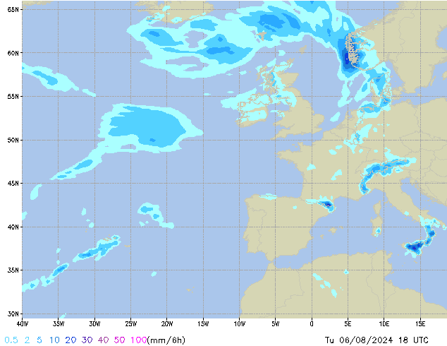 Tu 06.08.2024 18 UTC