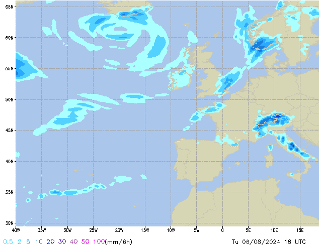 Tu 06.08.2024 18 UTC