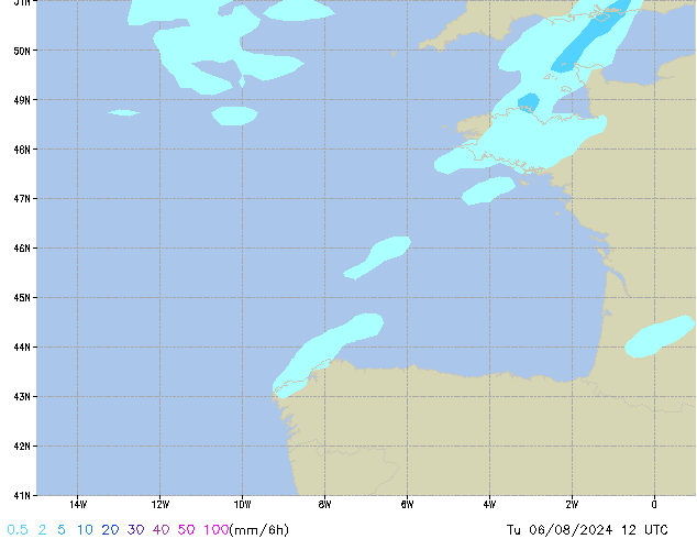 Tu 06.08.2024 12 UTC