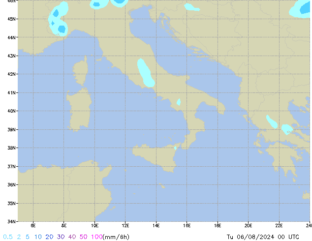 Tu 06.08.2024 00 UTC