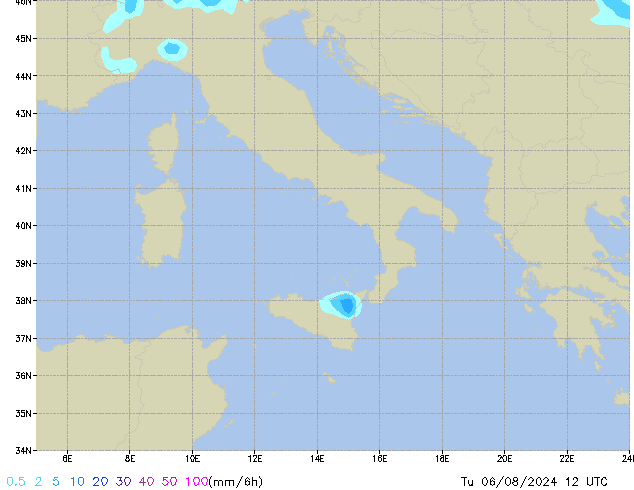 Tu 06.08.2024 12 UTC