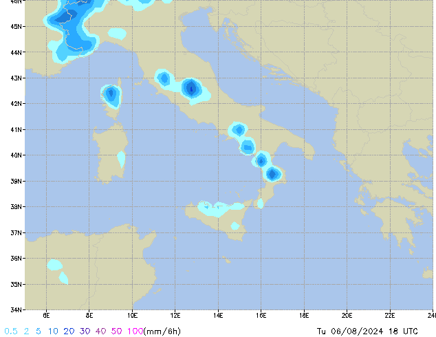 Tu 06.08.2024 18 UTC