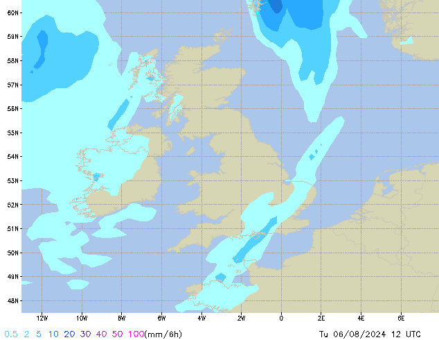 Tu 06.08.2024 12 UTC