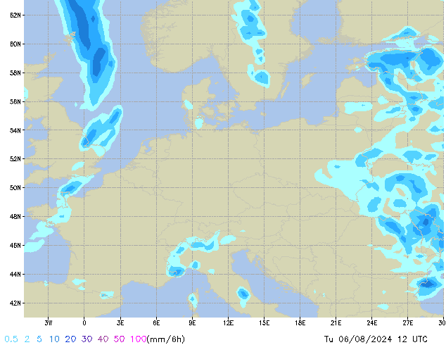 Tu 06.08.2024 12 UTC