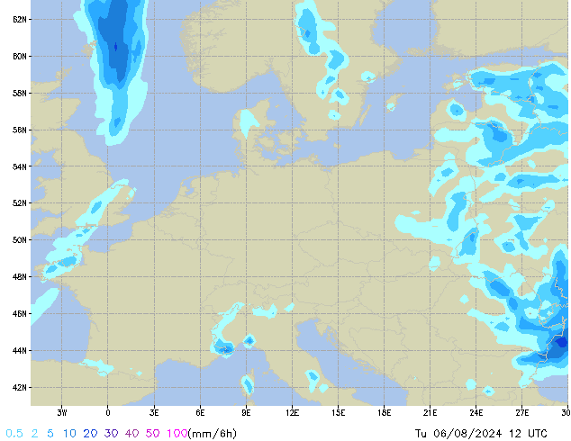 Tu 06.08.2024 12 UTC