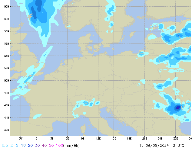 Tu 06.08.2024 12 UTC