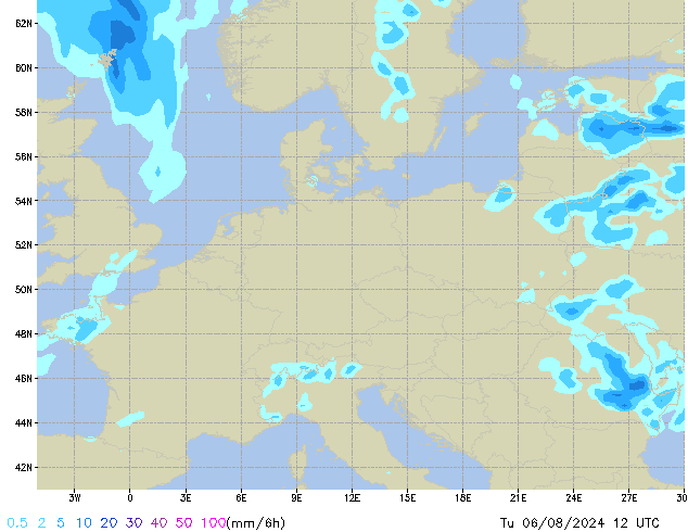 Tu 06.08.2024 12 UTC