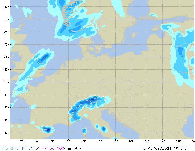 Tu 06.08.2024 18 UTC