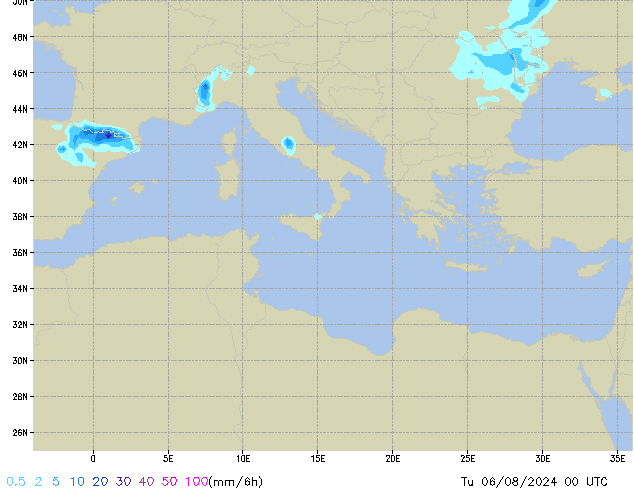 Tu 06.08.2024 00 UTC