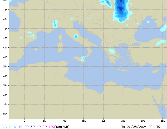 Tu 06.08.2024 00 UTC