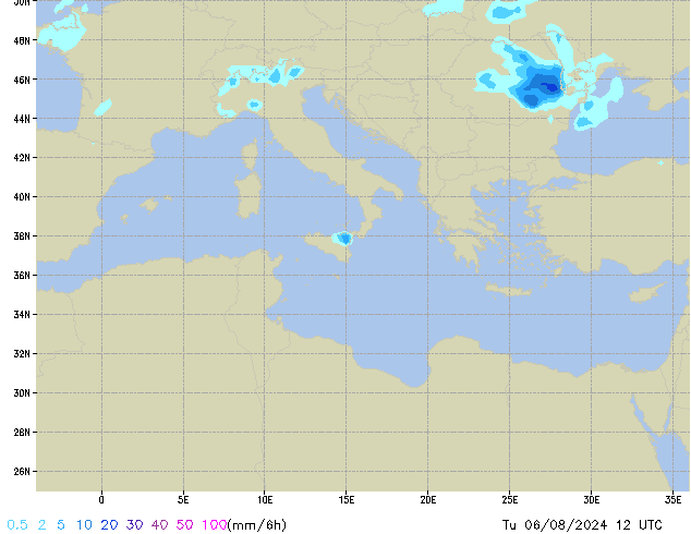 Tu 06.08.2024 12 UTC