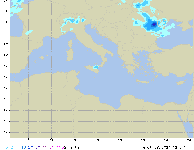 Tu 06.08.2024 12 UTC