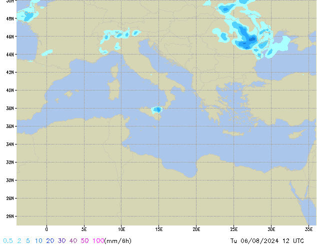 Tu 06.08.2024 12 UTC