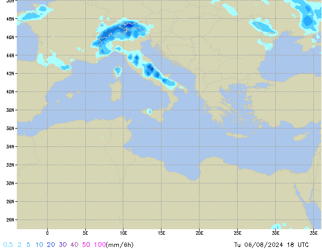 Tu 06.08.2024 18 UTC