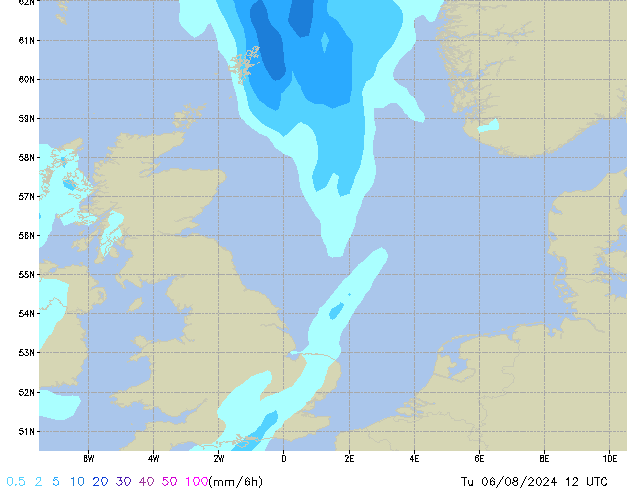 Tu 06.08.2024 12 UTC