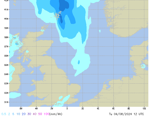 Tu 06.08.2024 12 UTC