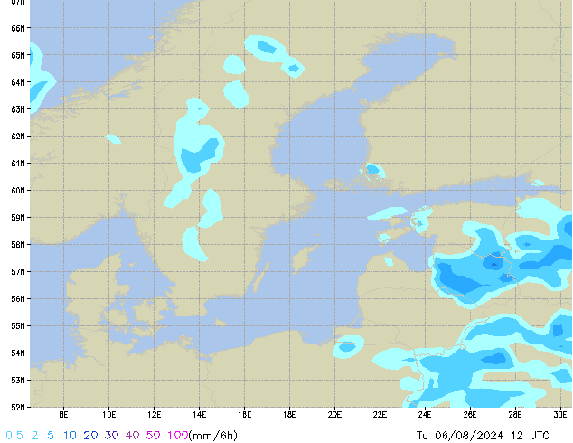 Tu 06.08.2024 12 UTC