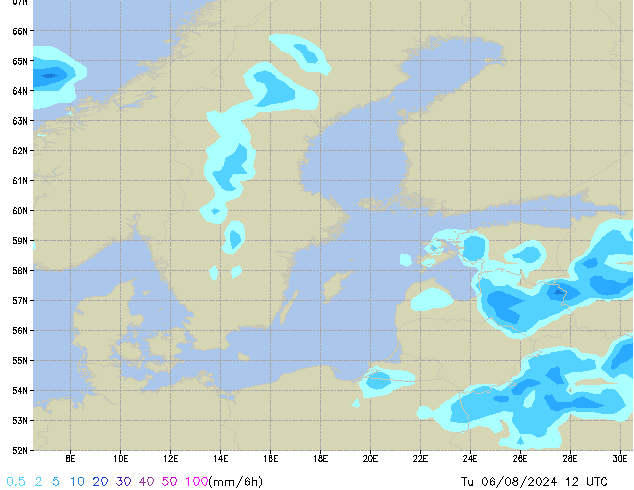 Tu 06.08.2024 12 UTC