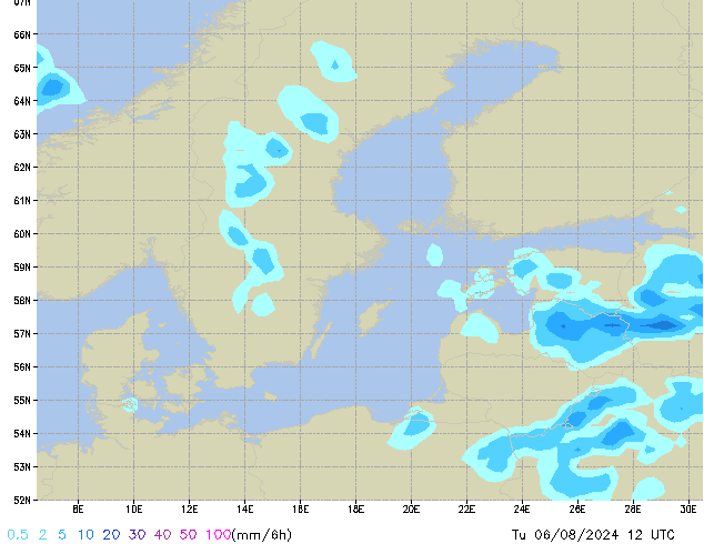 Tu 06.08.2024 12 UTC