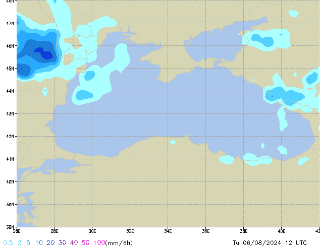 Tu 06.08.2024 12 UTC