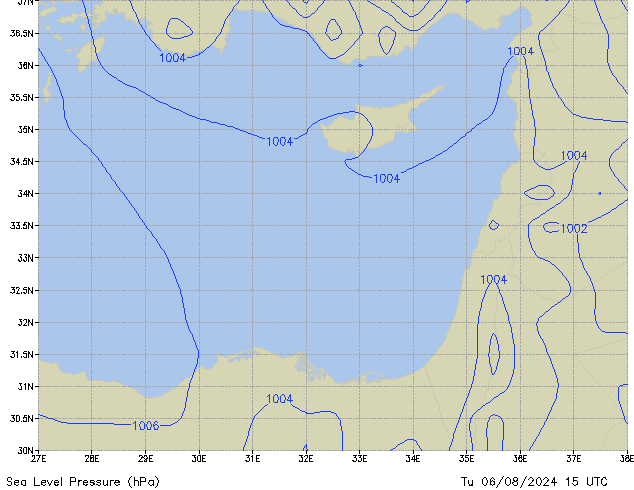 Tu 06.08.2024 15 UTC