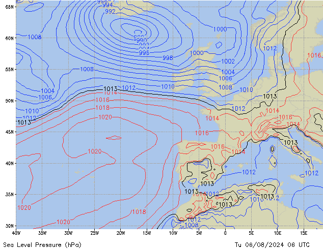 Tu 06.08.2024 06 UTC