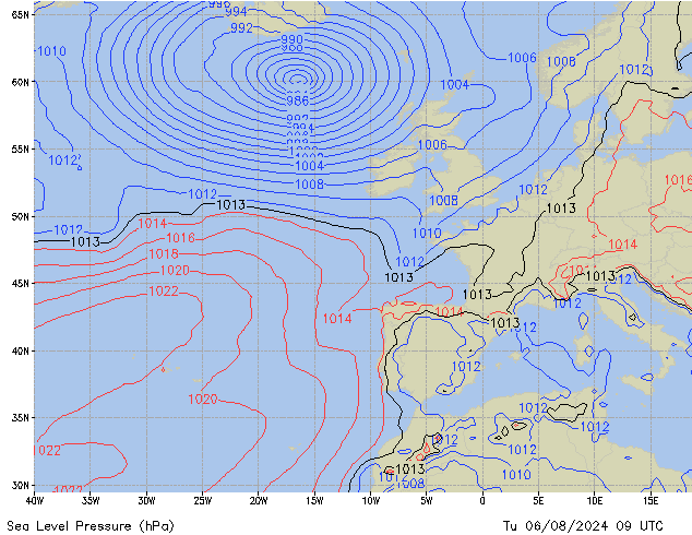 Tu 06.08.2024 09 UTC