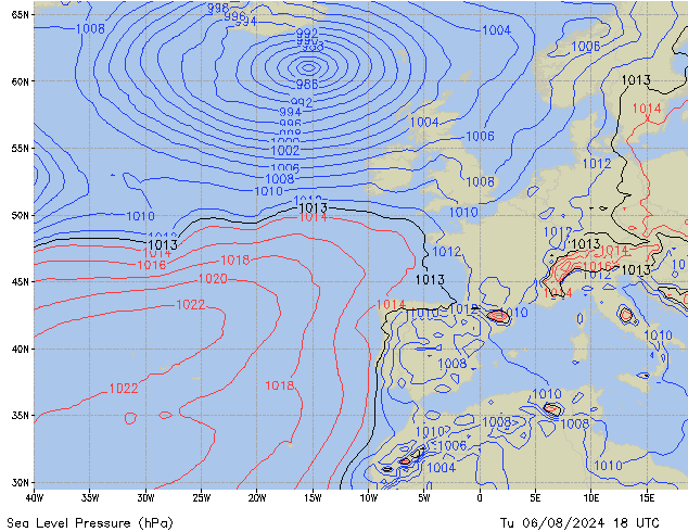 Tu 06.08.2024 18 UTC