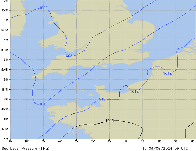 Tu 06.08.2024 09 UTC