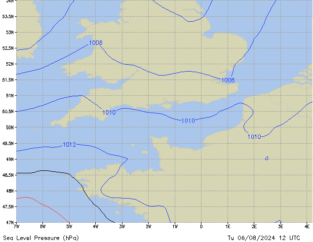 Tu 06.08.2024 12 UTC