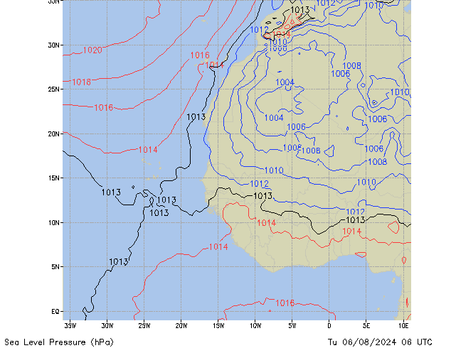 Tu 06.08.2024 06 UTC