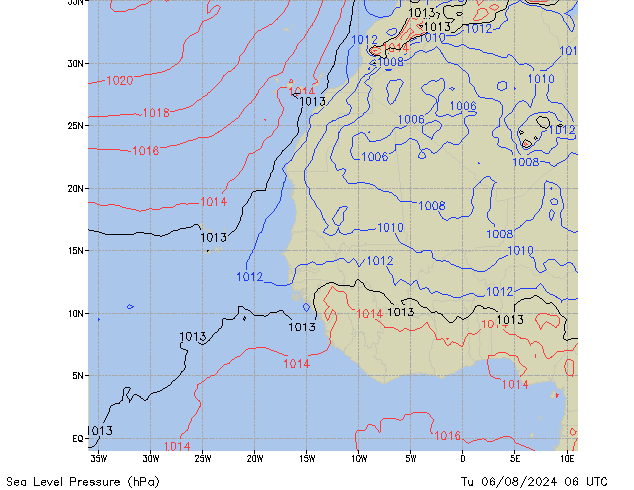 Tu 06.08.2024 06 UTC