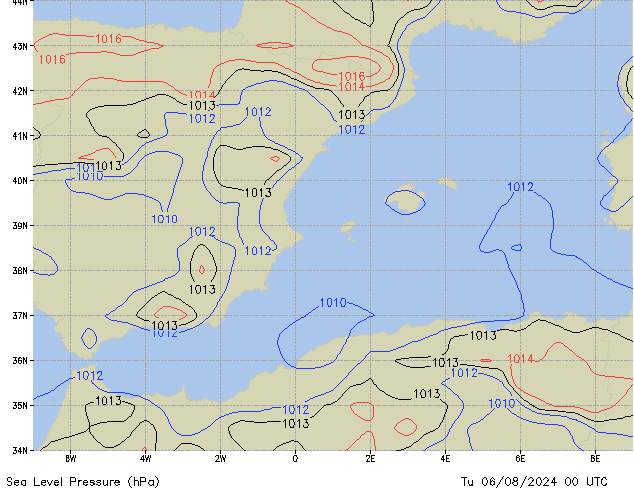 Tu 06.08.2024 00 UTC