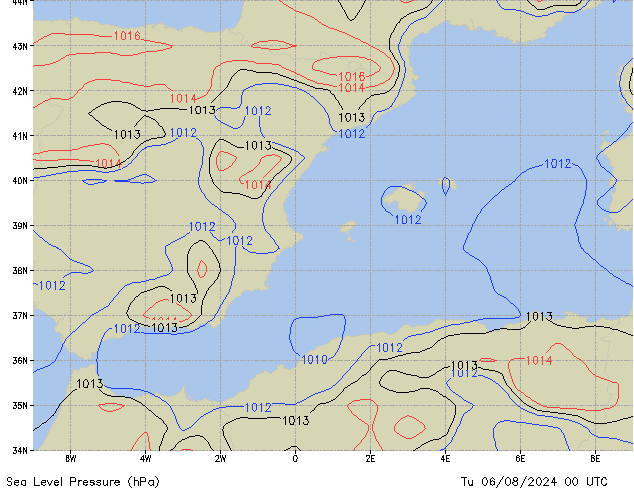 Tu 06.08.2024 00 UTC