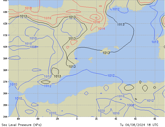 Tu 06.08.2024 18 UTC