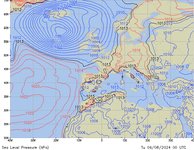 Tu 06.08.2024 00 UTC