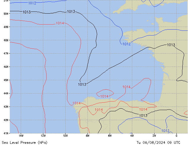 Tu 06.08.2024 09 UTC