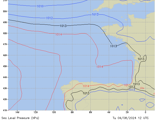 Tu 06.08.2024 12 UTC