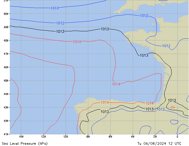 Tu 06.08.2024 12 UTC