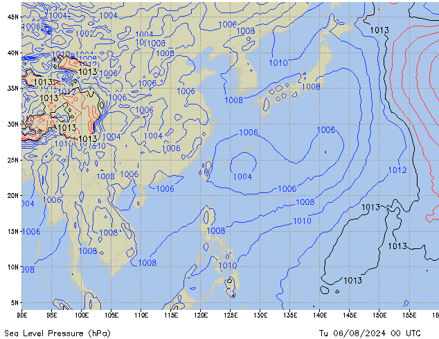 Tu 06.08.2024 00 UTC