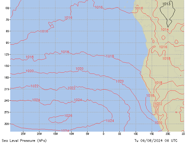 Tu 06.08.2024 06 UTC