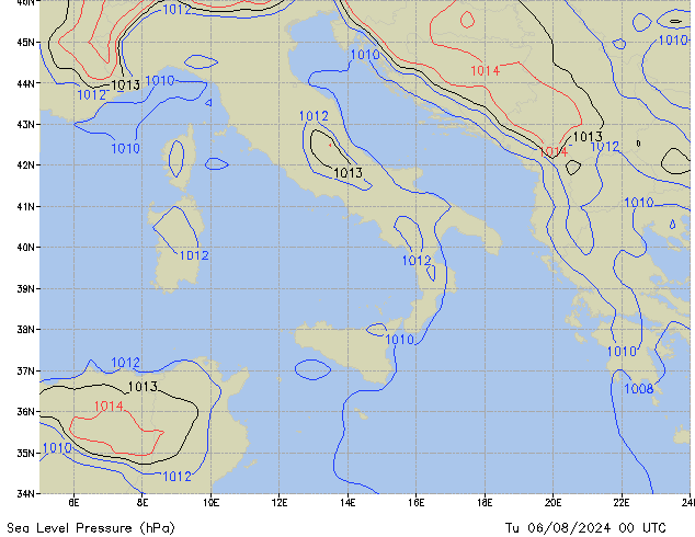 Tu 06.08.2024 00 UTC