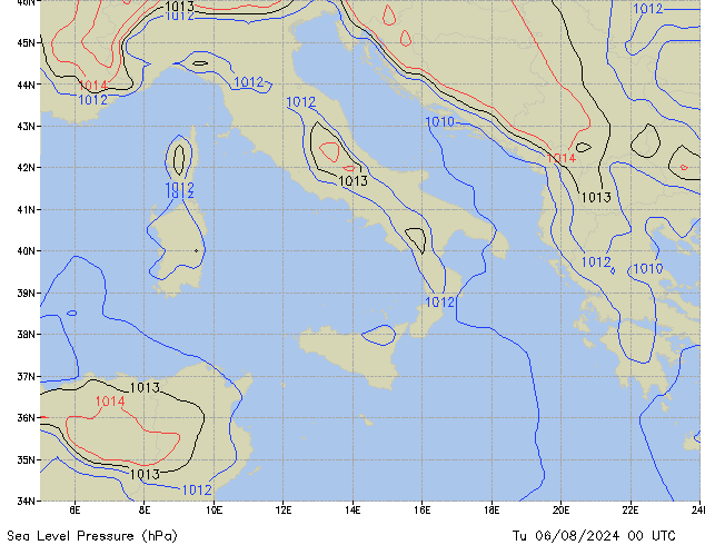 Tu 06.08.2024 00 UTC