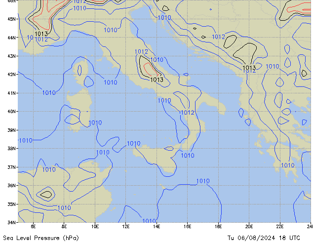 Tu 06.08.2024 18 UTC