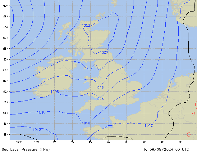 Tu 06.08.2024 00 UTC